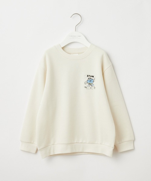 CIAOPANIC TYPY（チャオパニックティピー）の「【KIDS】SPAM 裏起毛プルオーバー（スウェット・キッズ・ホワイト/イエロー/ブルー・SMALL/MEDIUM/LARGE/X-LARGE/XX-LARGE）」の12枚目の写真