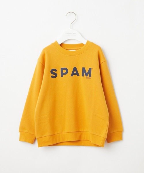 CIAOPANIC TYPY（チャオパニックティピー）の「【KIDS】SPAM 裏起毛プルオーバー（スウェット・キッズ・ホワイト/イエロー/ブルー・SMALL/MEDIUM/LARGE/X-LARGE/XX-LARGE）」の6枚目の写真