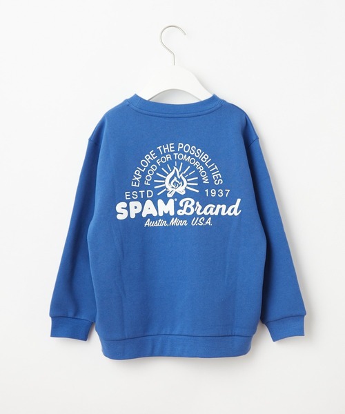 CIAOPANIC TYPY（チャオパニックティピー）の「【KIDS】SPAM 裏起毛プルオーバー（スウェット・キッズ・ホワイト/イエロー/ブルー・SMALL/MEDIUM/LARGE/X-LARGE/XX-LARGE）」の4枚目の写真