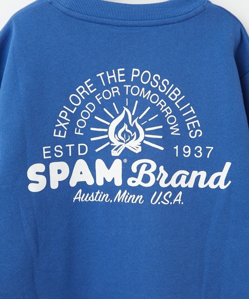 CIAOPANIC TYPY（チャオパニックティピー）の「【KIDS】SPAM 裏起毛プルオーバー（スウェット・キッズ・ホワイト/イエロー/ブルー・SMALL/MEDIUM/LARGE/X-LARGE/XX-LARGE）」の5枚目の写真