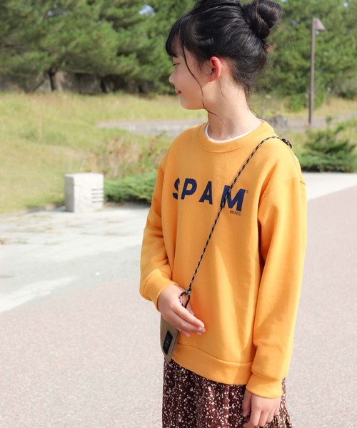 CIAOPANIC TYPY（チャオパニックティピー）の「【KIDS】SPAM 裏起毛プルオーバー（スウェット・キッズ・ホワイト/イエロー/ブルー・SMALL/MEDIUM/LARGE/X-LARGE/XX-LARGE）」の17枚目の写真