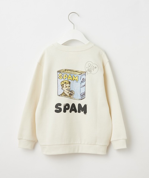 CIAOPANIC TYPY（チャオパニックティピー）の「【KIDS】SPAM 裏起毛プルオーバー（スウェット・キッズ・ホワイト/イエロー/ブルー・SMALL/MEDIUM/LARGE/X-LARGE/XX-LARGE）」の16枚目の写真