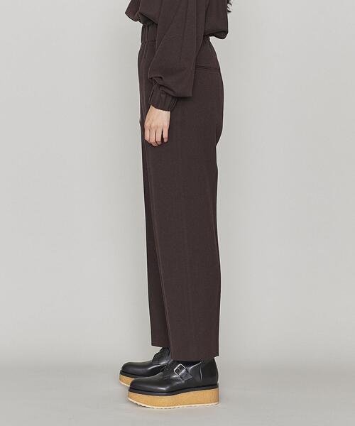 ASTRAET(アストラット)の「<ASTRAET(アストラット)>W/N フラノ ゴム テーパードパンツ(その他パンツ・レディース・ダークブラウン/ベージュ・1/0/00)」の5枚目の写真
