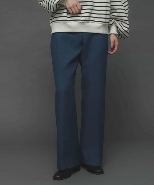 SENSE OF PLACE by URBAN RESEARCH（センスオブプレイスバイアーバンリサーチ）の「『TALLサイズあり』ウールライクセンタープレスパンツ（その他パンツ・レディース・ブラック系その他/オレンジ/アイボリー/ブルー/ブラウン/ブラック・SMALL/X-SMALL/TALL/MEDIUM）」の11枚目の写真