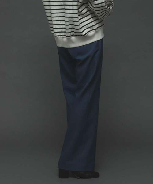 SENSE OF PLACE by URBAN RESEARCH（センスオブプレイスバイアーバンリサーチ）の「『TALLサイズあり』ウールライクセンタープレスパンツ（その他パンツ・レディース・ブラック系その他/オレンジ/アイボリー/ブルー/ブラウン/ブラック・SMALL/X-SMALL/TALL/MEDIUM）」の18枚目の写真