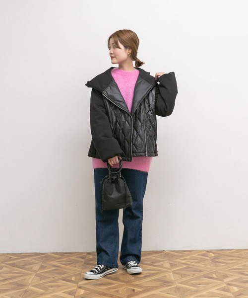 UR Lab.(アーバンリサーチラボ)の「フード切り替えブルゾン(ブルゾン・レディース・オフホワイト/ブラック/ライトベージュ・FREE)」の20枚目の写真