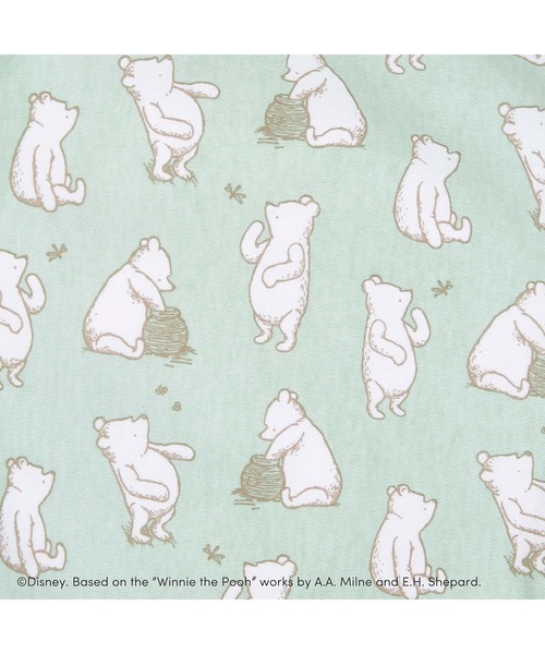 aden + anais essentials（エイデンアンドアネイエッセンシャルズ）の「スワドルラップス 3枚入り｜Disney（ディズニー）（おくるみ・キッズ・ベビーピンク/スモーキーグリーン系・FREE）」の17枚目の写真