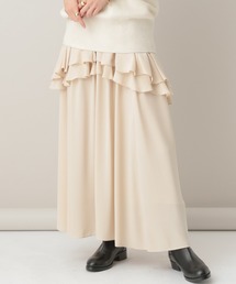 美品　Curensology カレンソロジー　ハイツイストラッフルスカート Curensology（カレンソロジー）の「Curensology(カレンソロジー