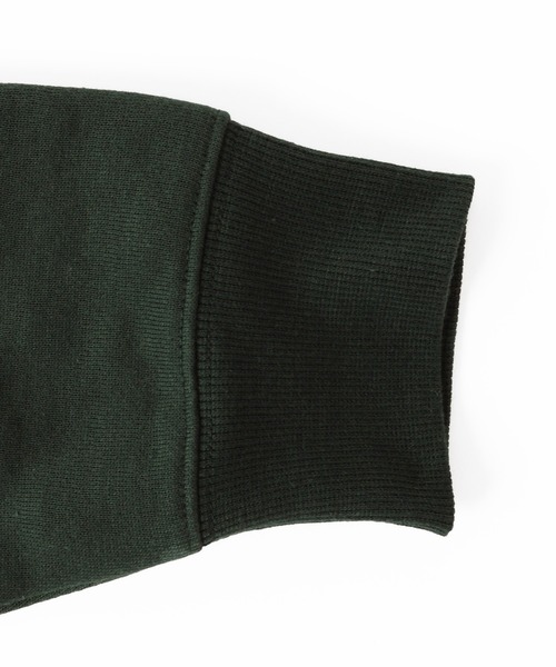 GLAZOS（グラソス）の「裏起毛・ドロップショルダーバックフォトプリントトレーナー（スウェット・キッズ・グリーン/ブラック/ベージュ・140cm/160cm/150cm/130cm/170cm）」の11枚目の写真