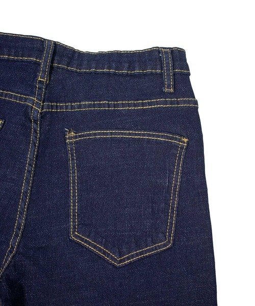 INTERPLAY（インタープレイ）の「【INTERPLAY】 ストレッチ スキニー 5Pデニム（デニムパンツ・メンズ・ブラック/インディゴブルー/グレー・X-SMALL/SMALL/MEDIUM/LARGE）」の13枚目の写真