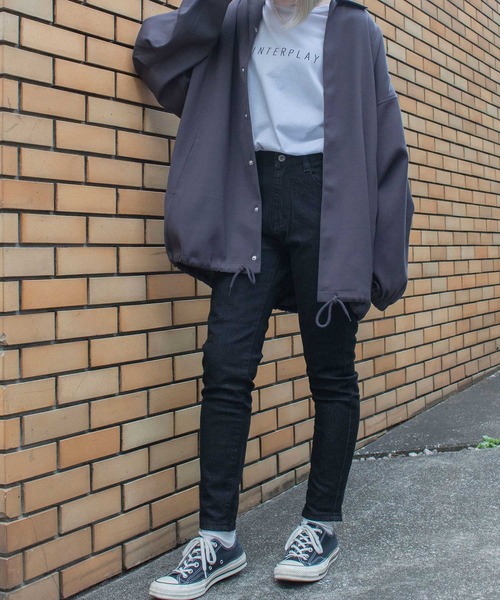 INTERPLAY（インタープレイ）の「【INTERPLAY】 ストレッチ スキニー 5Pデニム（デニムパンツ・メンズ・ブラック/インディゴブルー/グレー・X-SMALL/SMALL/MEDIUM/LARGE）」の16枚目の写真