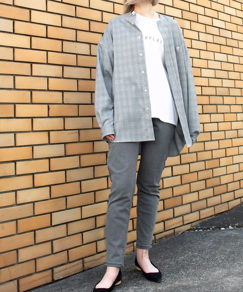 INTERPLAY（インタープレイ）の「【INTERPLAY】 ストレッチ スキニー 5Pデニム（デニムパンツ・メンズ・ブラック/インディゴブルー/グレー・X-SMALL/SMALL/MEDIUM/LARGE）」の18枚目の写真