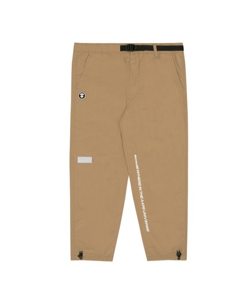 Aapeのベージュ チノパン A BATHING APE AAPE BY A BATHING APE(エーエイプバイアベイシングエイプ)の