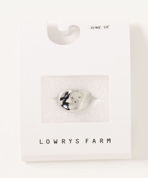 LOWRYS FARM(ローリーズファーム)の「1Pリング 258110(リング・レディース・シルバー/ゴールド/ゴールド系その他/ベージュ/ゴールド系その他2・FREE)」の6枚目の写真
