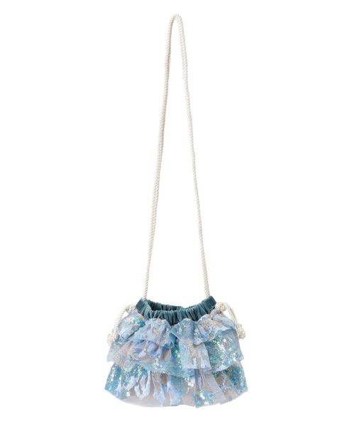 merry jenny（メリージェニー）の「WATERYスパンコールポシェット（ハンドバッグ・レディース・ブラウン/ブルー/ピンク・FREE）」の21枚目の写真