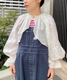 BEAMS BOY | BEAMS BOY / コットン リネン ギャザー ボレロ(シャツ/ブラウス)