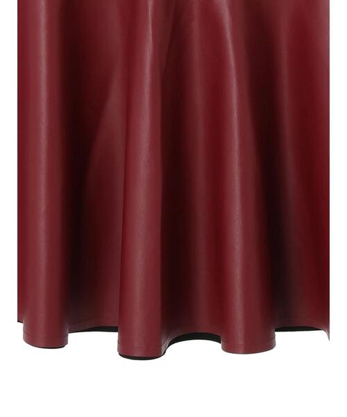 ELENCARE DUE（エレンカーレデュエ）の「・ELENCARE DUE 合皮マーメイドスカート＊（スカート・レディース・ブラック/ベージュ/グリーン/ボルドー・FREE）」の17枚目の写真