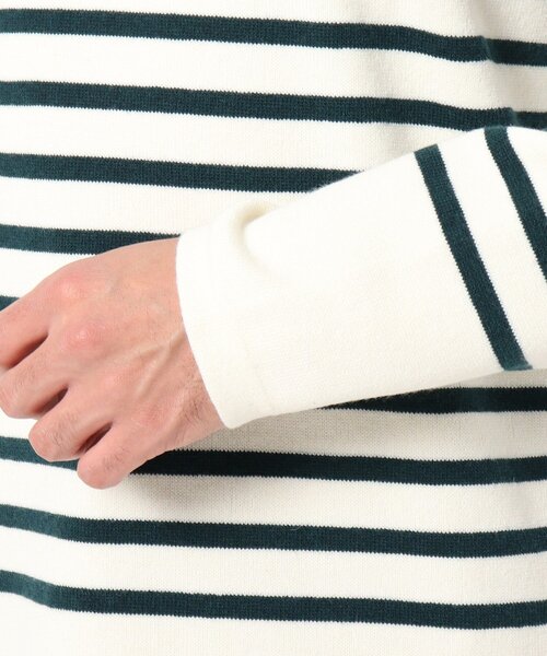 THE SHOP TK （ザ ショップ ティーケー ）の「◆ミラノリブ カラーニット（ニット/セーター・メンズ・ブルー/ベージュ系その他6/ブラック/ホワイト系5/グリーン/こしょう色系・02/04/03）」の13枚目の写真