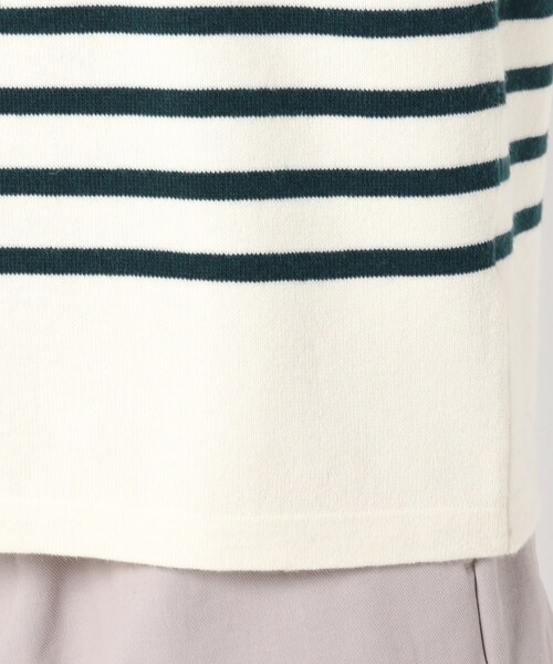 THE SHOP TK （ザ ショップ ティーケー ）の「◆ミラノリブ カラーニット（ニット/セーター・メンズ・ブルー/ベージュ系その他6/ブラック/ホワイト系5/グリーン/こしょう色系・02/04/03）」の14枚目の写真