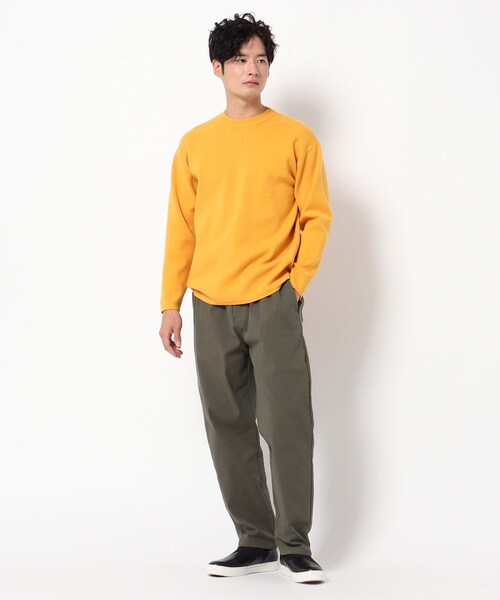 THE SHOP TK （ザ ショップ ティーケー ）の「◆ミラノリブ カラーニット（ニット/セーター・メンズ・ブルー/ベージュ系その他6/ブラック/ホワイト系5/グリーン/こしょう色系・02/04/03）」の16枚目の写真