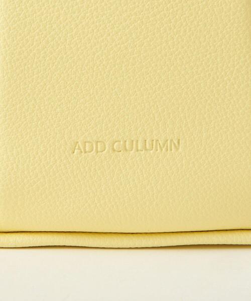 ADD CULUMN（アドカラム）の「【別注】＜ADD CULUMN＞ショルダーバッグ -3WAY- ∴（ショルダーバッグ・レディース・ホワイト/イエロー・FREE）」の19枚目の写真