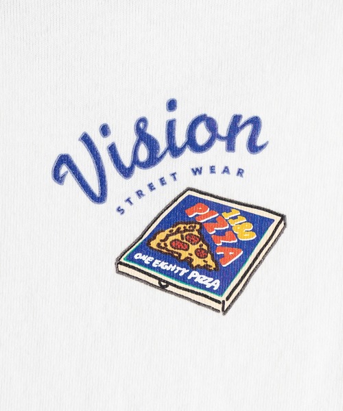 VISION STREET WEAR（ヴィジョンストリートウェア）の「【VISION STREET WEAR/ヴィジョンストリートウェア】スケーターガールフロッキープリントロンT/ビッグシルエット（Tシャツ/カットソー・メンズ・ホワイト/チャコールグレー/ブルー/ミント・M/L/XL）」の5枚目の写真