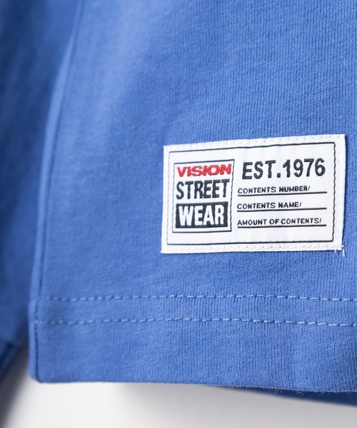 VISION STREET WEAR（ヴィジョンストリートウェア）の「【VISION STREET WEAR/ヴィジョンストリートウェア】スケーターガールフロッキープリントロンT/ビッグシルエット（Tシャツ/カットソー・メンズ・ホワイト/チャコールグレー/ブルー/ミント・M/L/XL）」の13枚目の写真