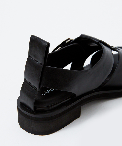 LAROUTE（ラルート）の「【WEB限定】グルカサンダル（サンダル・レディース・ホワイト/ライトグレー/ブラック/シルバー・38/39/35/36/37）」の15枚目の写真