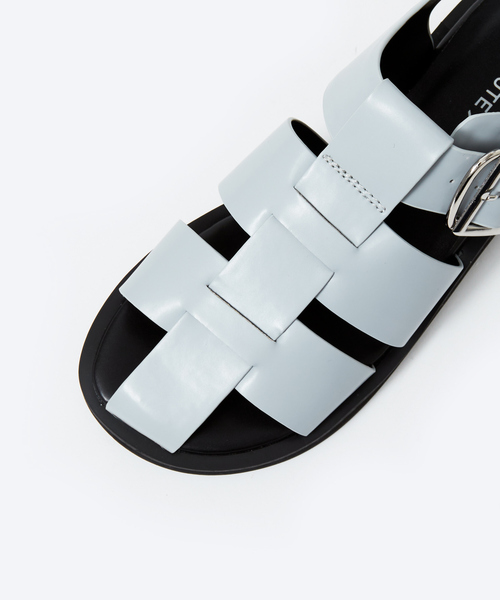 LAROUTE（ラルート）の「【WEB限定】グルカサンダル（サンダル・レディース・ホワイト/ライトグレー/ブラック/シルバー・38/39/35/36/37）」の16枚目の写真