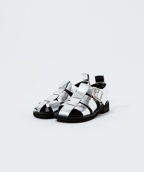 LAROUTE（ラルート）の「【WEB限定】グルカサンダル（サンダル・レディース・ホワイト/ライトグレー/ブラック/シルバー・38/39/35/36/37）」の12枚目の写真