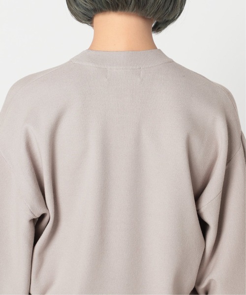 Simplicite（サンプリシテ）の「ソウバリパフ袖プルオーバー（ニット/セーター・レディース・イエロー/ブラック/ライトグレー/ホワイト・FREE）」の19枚目の写真