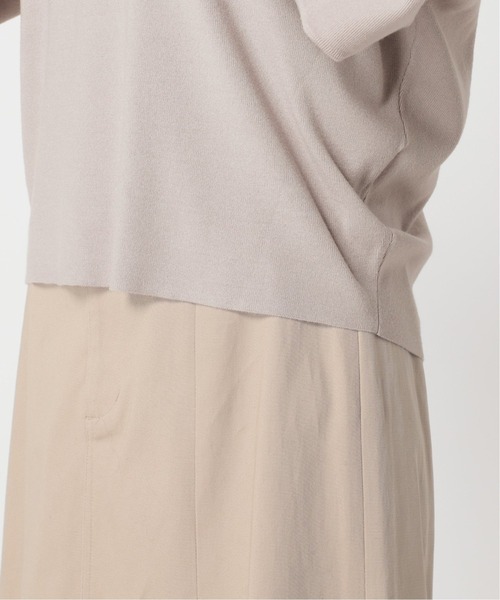 Simplicite（サンプリシテ）の「ソウバリパフ袖プルオーバー（ニット/セーター・レディース・イエロー/ブラック/ライトグレー/ホワイト・FREE）」の8枚目の写真