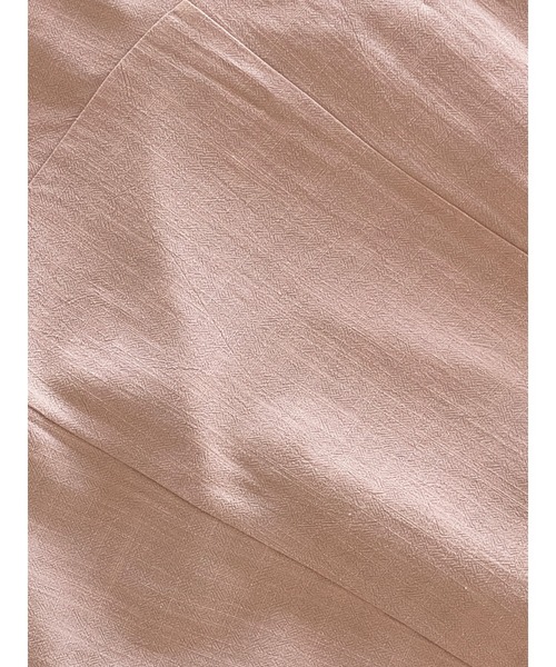 Areeam(アリーム)の「オープンカラーキャンディースリーブブラウス(シャツ/ブラウス・レディース・チェック/ピンク/ライトブルー・FREE)」の6枚目の写真