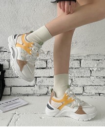 Shoes in Closet | 厚底 ボリュームソール 配色コンビカラー ダッドスニーカー 891(スニーカー)
