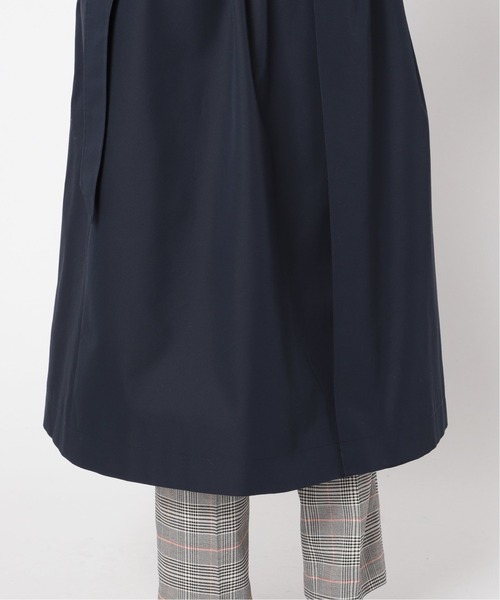 Simplicite(サンプリシテ)の「撥水 60/2ギャバ オーバートレンチコート(トレンチコート・レディース・ベージュ/ネイビー・FREE)」の8枚目の写真