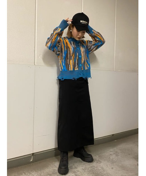 SLY(スライ)の「EMBROIDERY LOGO CAP エンブロイダリー ロゴ キャップ(キャップ・レディース・ブラック/イエロー・FREE)」の17枚目の写真