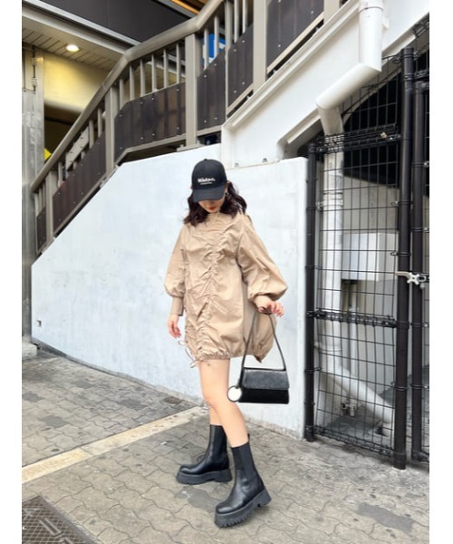 SLY(スライ)の「EMBROIDERY LOGO CAP エンブロイダリー ロゴ キャップ(キャップ・レディース・ブラック/イエロー・FREE)」の21枚目の写真