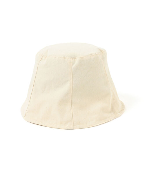 BEAMS LIGHTS（ビームスライツ）の「BEAMS LIGHTS / キャンバス バケット ハット（ハット・レディース・ブラック/ホワイト系その他5・ONE SIZE）」の5枚目の写真