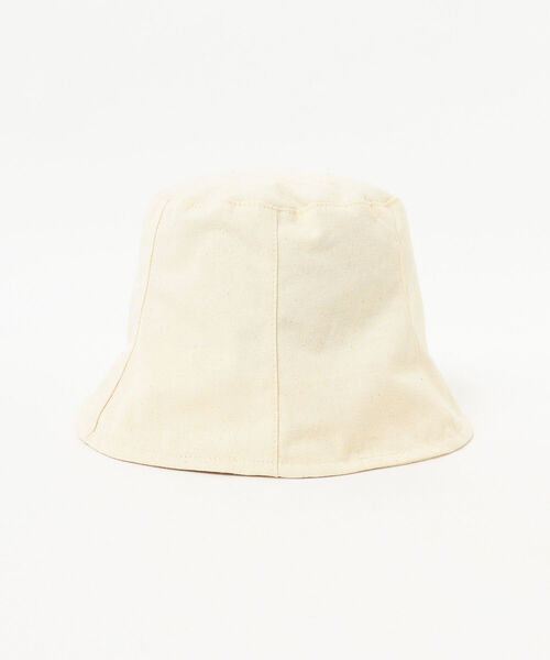 BEAMS LIGHTS（ビームスライツ）の「BEAMS LIGHTS / キャンバス バケット ハット（ハット・レディース・ブラック/ホワイト系その他5・ONE SIZE）」の7枚目の写真