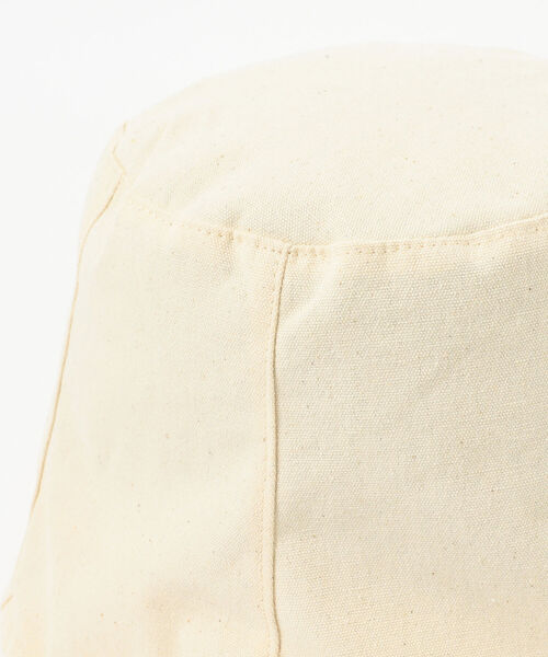 BEAMS LIGHTS（ビームスライツ）の「BEAMS LIGHTS / キャンバス バケット ハット（ハット・レディース・ブラック/ホワイト系その他5・ONE SIZE）」の8枚目の写真