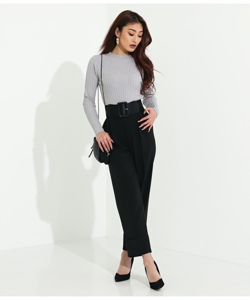 LATINA(ラティーナ)の「センタータックロールアップヘムパンツ(その他パンツ・レディース・ピンク/カーキ/ブラック・FREE)」の17枚目の写真