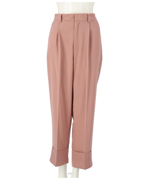 LATINA(ラティーナ)の「センタータックロールアップヘムパンツ(その他パンツ・レディース・ピンク/カーキ/ブラック・FREE)」の14枚目の写真