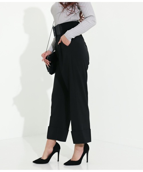 LATINA(ラティーナ)の「センタータックロールアップヘムパンツ(その他パンツ・レディース・ピンク/カーキ/ブラック・FREE)」の16枚目の写真