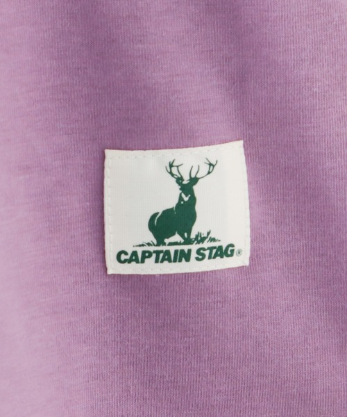 Mac-House（マックハウス）の「CAPTAIN STAG キャプテンスタッグ 持ち物リストプリントTシャツ（Tシャツ/カットソー・レディース・パープル/ホワイト・フリー）」の12枚目の写真