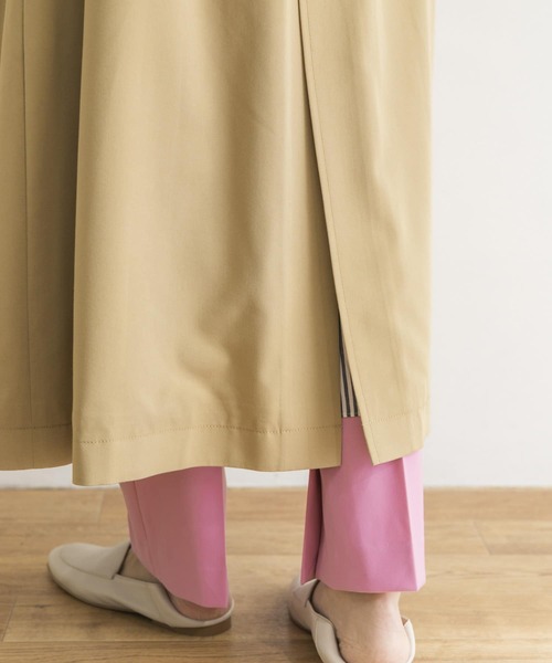 URBAN RESEARCH(アーバンリサーチ)の「ノーカラーロングトレンチコート(トレンチコート・レディース・ブルー系その他/ベージュ・36/38)」の18枚目の写真