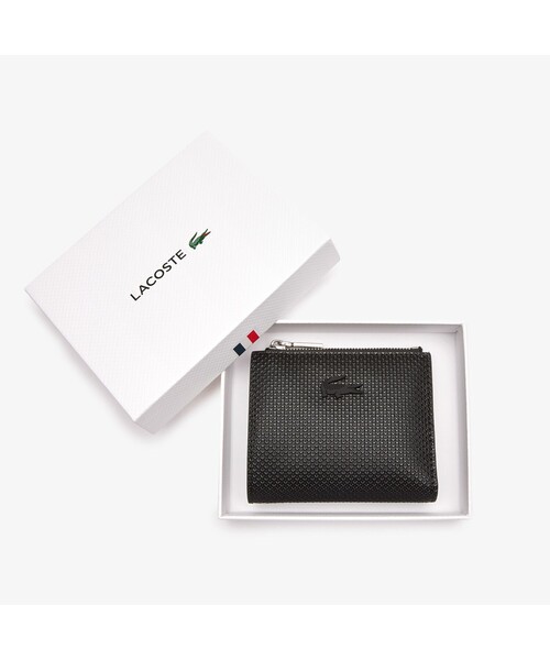 LACOSTE(ラコステ)の「シャンタコクラシックス 二つ折り札入れ(財布・レディース・ブラック/ピンクベージュ/オレンジ・FREE)」の10枚目の写真