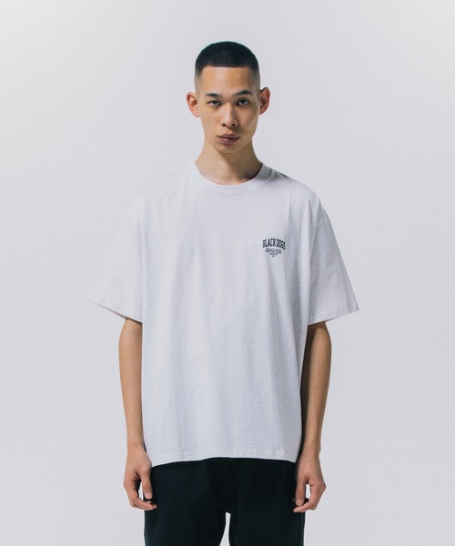 ROTTWEILER（ロットワイラー）の「B.D COLLEGE TEE（Tシャツ/カットソー・メンズ・ホワイト/ブラック/グレー・S/M/L/XL）」の3枚目の写真