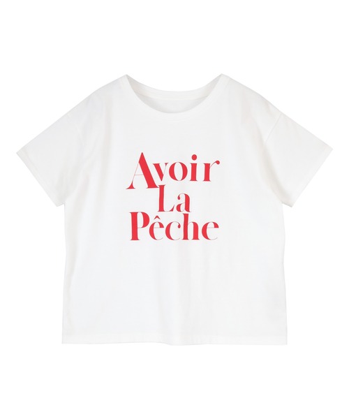 titivate（ティティベイト）の「ﾃﾞｻﾞｲﾝﾛｺﾞTｼｬﾂ（Tシャツ/カットソー・レディース・ホワイト系その他/ピンク系その他/ホワイト系その他2/ホワイト系その他3・FREE）」の5枚目の写真