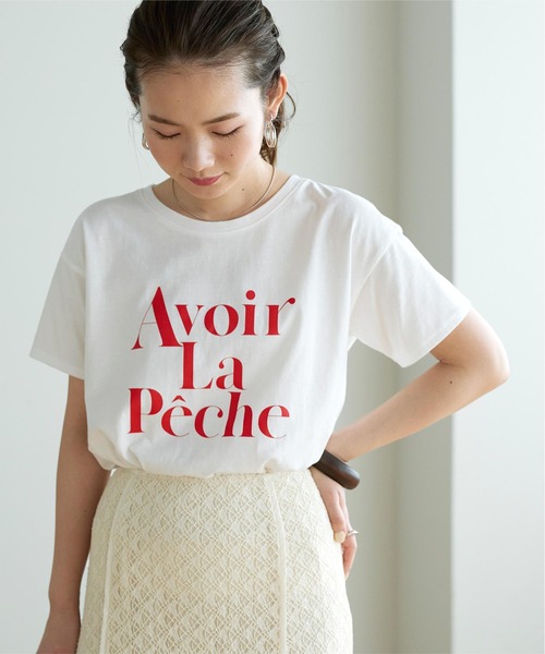 titivate（ティティベイト）の「ﾃﾞｻﾞｲﾝﾛｺﾞTｼｬﾂ（Tシャツ/カットソー・レディース・ホワイト系その他/ピンク系その他/ホワイト系その他2/ホワイト系その他3・FREE）」の9枚目の写真