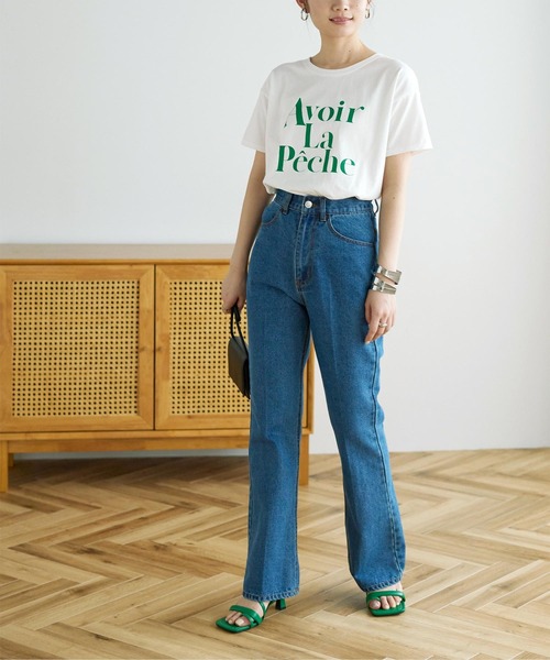 titivate（ティティベイト）の「ﾃﾞｻﾞｲﾝﾛｺﾞTｼｬﾂ（Tシャツ/カットソー・レディース・ホワイト系その他/ピンク系その他/ホワイト系その他2/ホワイト系その他3・FREE）」の12枚目の写真